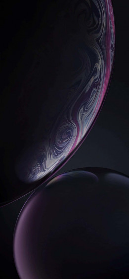 A Black With Purple Swirl Wallpaper