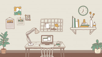 Customizable Aesthetic Desktop Wallpaper Templates