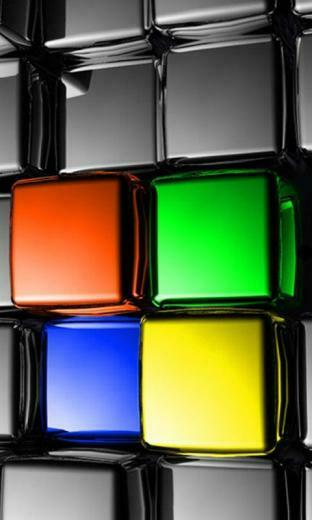Mobile Wallpaper Abstract Cubes