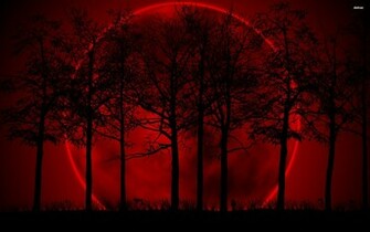 Red Moon Wallpaper