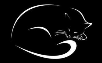 Cat Silhouette Wallpaper Artsy