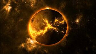Planet Explosion Wallpaper