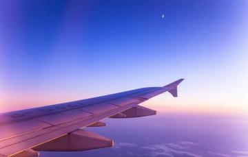 Wallpaper The Sky Clouds Plane A Month Wing Image For