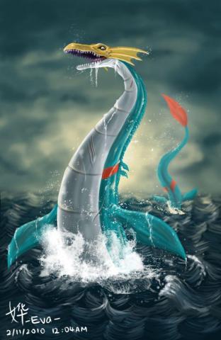 Seadramon By Cygnusleo Digimon Adventure