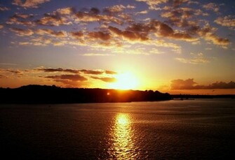 Beautiful Sunset In Kiel Wallpaper HD