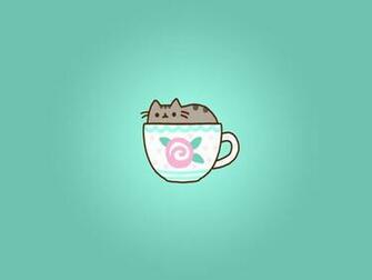 Pusheen Cat iPhone Wallpaper Image Include