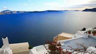 Santorini Wallpaper