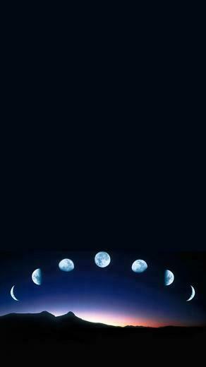 Moon Lapse iPhone Wallpaper