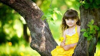 Cute Baby Girl HD Wallpaper