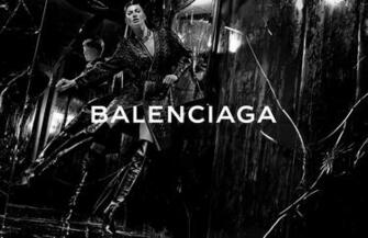 Gisele Bundchen Black N White Beauty For Balenciaga