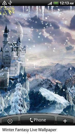 Winter Fantasy Live Wallpaper
