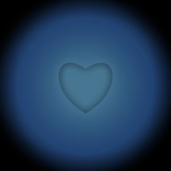 Dark Blue Heart Aura Aesthetic Colors Sensory Art