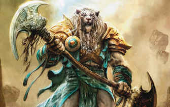 Ajani Goldmane Magic The Gathering Wallpaper