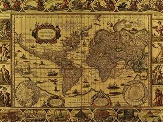 Vintage Map Wallpaper