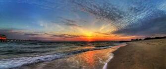 Sea Sun Sky Surf Wallpaper Background Tv