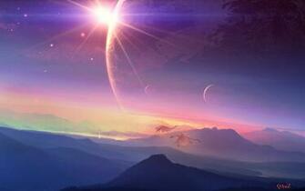 Peaceful Sunrise By Qauz