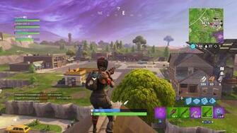 Fortnite Empty Retail Row Wallpaper