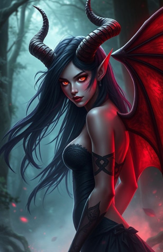 Female Demon Wallpaper