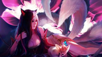 Ahri Wallpaper By Tekmon1980 Watch Customization Fantasy