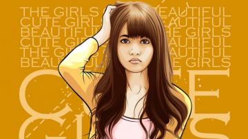 Cute Beautiful Girl Wallpaper