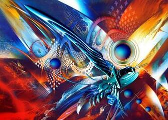 Cute Background And Wallpaper Abstract Fractal Set