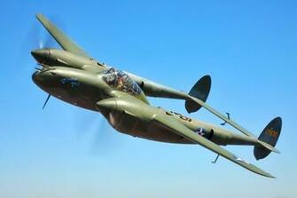Wallpaper Sky Aircraft Lockheed P Lightning