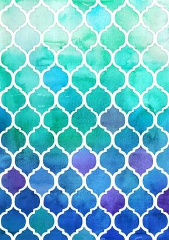 Ombre Chevron Purple To Blue Background