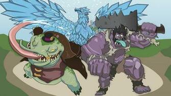 Dr Mundo Tahm Kench Amp Anivia Lol Wallpaper