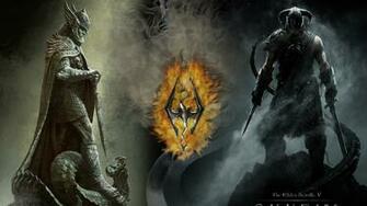 Scrolls Skyrim Symbol Warrior Arm Wallpaper Background 4k Ultra HD