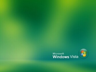 The Vista Wallpaper Microsoft Windows Desktop Background