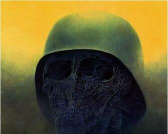 Dead Soldier Art Skull Horror HD Wallpaper Hq Desktop