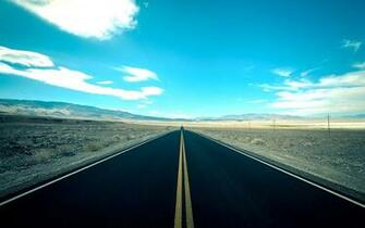 Open Road Wallpaper HD Background