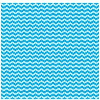Chevron Stripes Pattern Light Blue Zig Zag Vinyl Decal