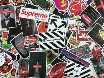 Details About Random Sticker Pack Hypebeast Supreme Bape