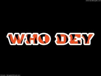 Who Dey Cincinnati Bengals Wallpaper Pictures