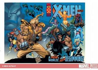 Men Alpha Cover By Joe Madureira Marvel