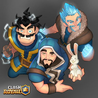 Wizards Of Clash Royale By Ninjakimm