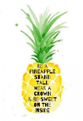 Kawaii Pineapple Wallpaper On