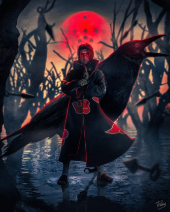 I Created A Fan Art Of Itachi Uchiha R Naruto