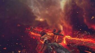 Artwork Counter Strike Global Offensive Digital Art Fire