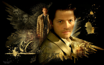 Fallen Angel Castiel Wallpaper
