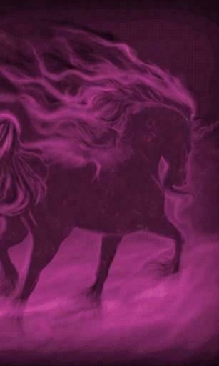 Bigger Hologram Horse Live Wallpaper For Android Screenshot