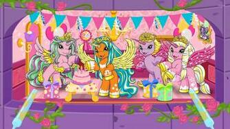 My Filly World Princesses Wallpaper Digital Art