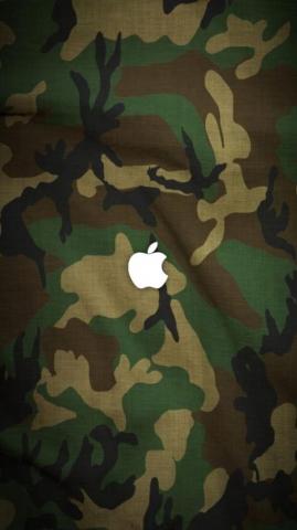 Army Apple iPhone Wallpaper Logo