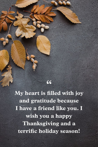 Thanksgiving Greetings What To Write In A Card