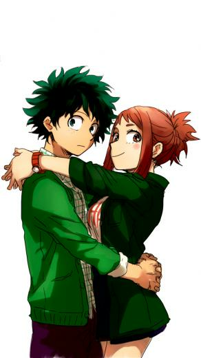 Deku X Ochako HD Wallpaper From Gallsource Anime Stuff