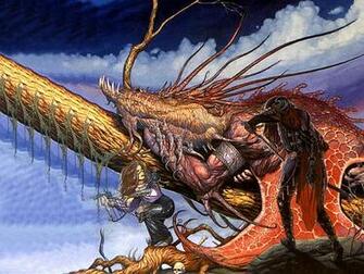Fantasy Wallpaper Wizards Background Dragons Desktops