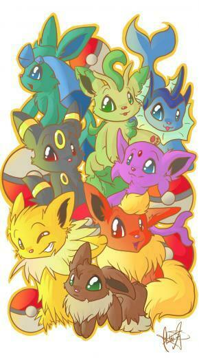 Eeveelution Wallpaper