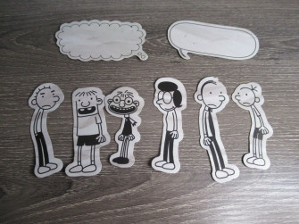 Diary Of A Wimpy Kid Magnetic Character Set Frank Susan