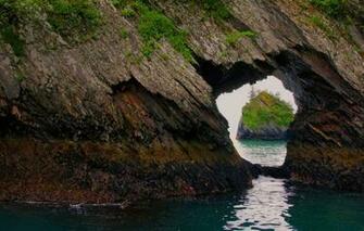 Wallpaper Sea Rock Alaska Usa Kenai Fjords National Park